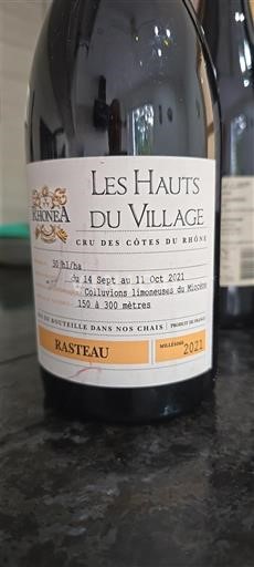 Valle del Ródano Rasteau Rhônea Les Hauts du Village 2021