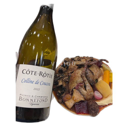 Rhônen laakso Côte-rôtie Bonnefond Colline de Couzou 2022