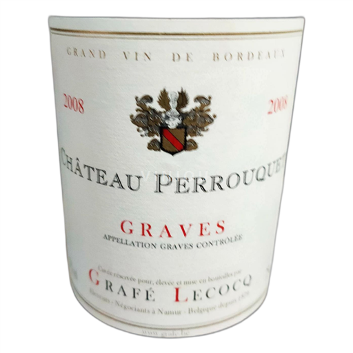 Bordeaux Graves Château Perrouquet 2008