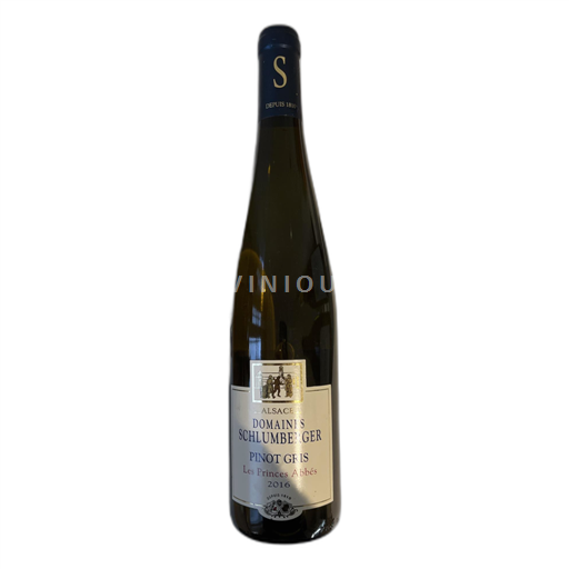 Alsace Pinot Gris Domaines Schlumberger Les Princes Abbés 2016
