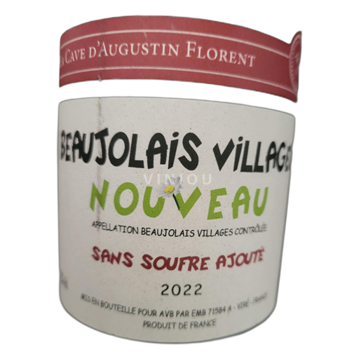Beaujolais Beaujolais Villages La Cave d'Augustin Florent Nouveau 2022