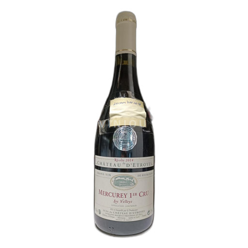 Burgundi Määrittelemätön Château d'Etroyes Les Velleys 2014