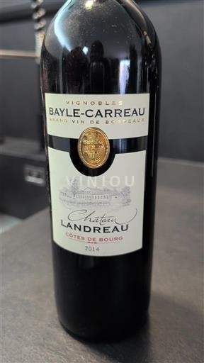 Bordéus Côtes-de-bourg Château Landreau 2014