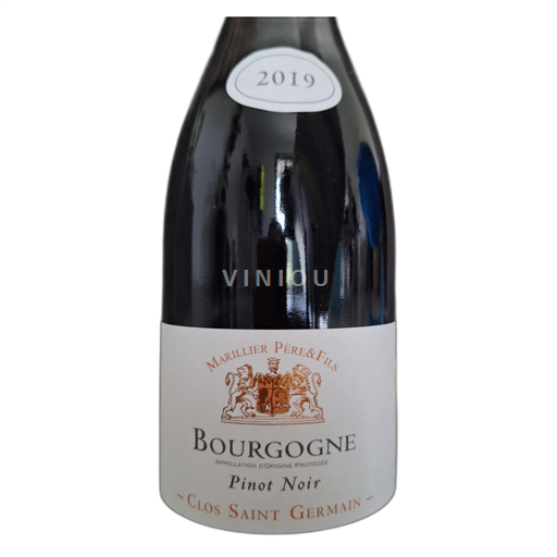 Burgundi Bourgogne Marillier Père & Fils Clos Saint Germain 2019