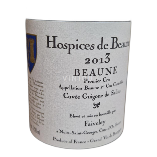 Bourgogne Hospices de Beaune Guigone de Salins 2013