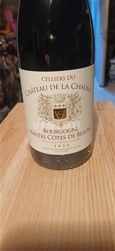 Bourgogne Ospecificerad Château de la Chaume 2020