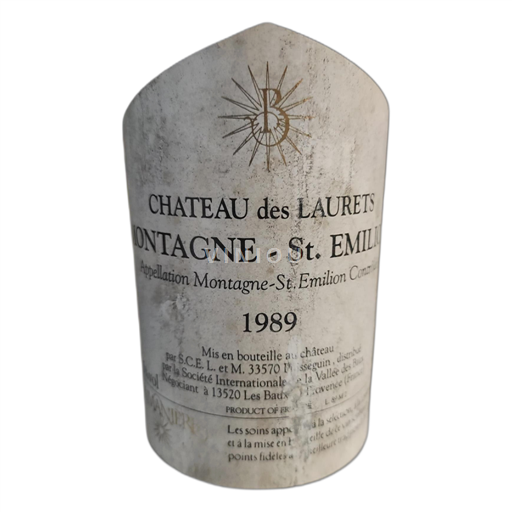 Bordeaux Montagne-Saint-Émilion Château des Laurets 1989