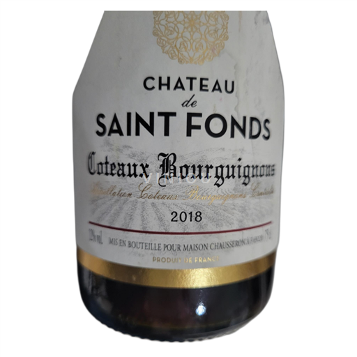 Bourgondië Bourgondische heuvels Chateau de Saint Fonds 2018