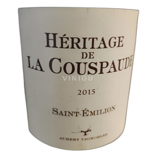 Bordeaux Saint-Émilion Héritage de la Couspaude 2015