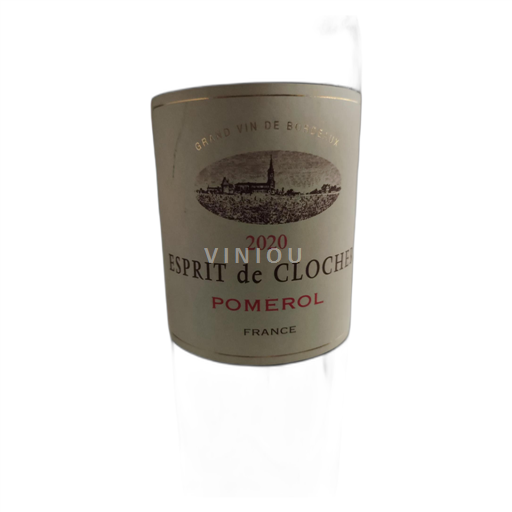 Bordeaux Pomerol Esprit de Clocher 2020