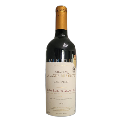 Bordeaux Saint-Émilion Grand Cru Château Lalande de Gravet Caperot 2021