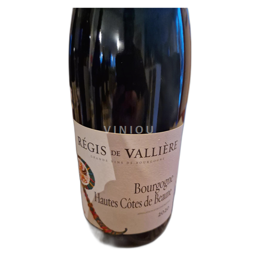 Bourgogne Hautes Côtes de beaune Régis de Valliére 2020