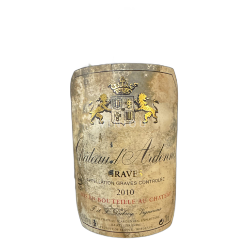 Bordeaux Graves Château l'Ardennes 2010