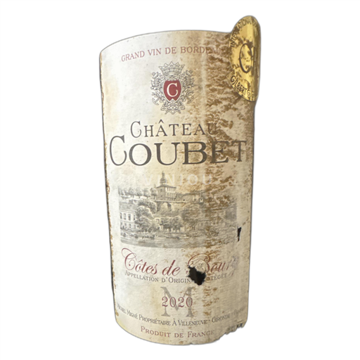 Bordéus Côtes-de-bourg Château Coubet 2020
