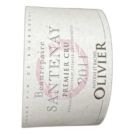 Bourgogne Ospecificerad Antoine et Rachel Olivier Beaurepaire 2011