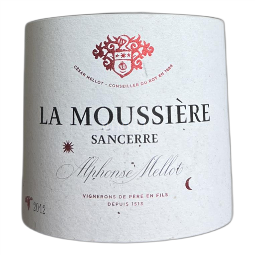 Údolí Loiry Sancerre Alphonse Mellot La Moussière 2012