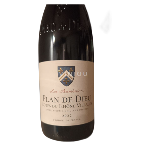 Rhônedalen Côtes-du-Rhône-Villages Plan de Dieu 2022