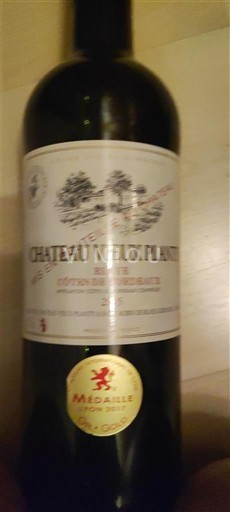 Bordeaux Côtes-de-bourg Château Vieux Plantier 2015