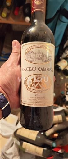 Bordeaux Haut-Médoc Chateau Camensac 2001