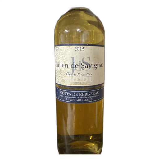 Southwest Côtes de Bergerac Julien de Savignac Pauline 2015
