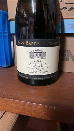 Bourgondië Rully Jean-Baptiste Ponsot en Bas de Vauvry 2022