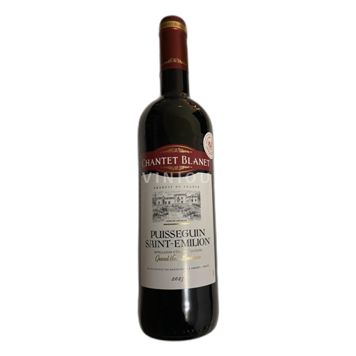 Bordeaux Puisseguin-Saint-Émilion Chantet Blanet 2023