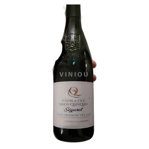 Rona dolina Côtes-du-Rhône-Villages Domaine Simon Quinquin Seguret 2018