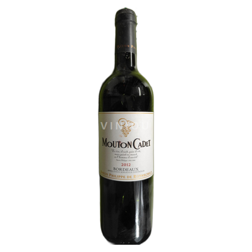 Bordeaux Baron Philippe de Rothschild Mouton Cadet Rouge 2012
