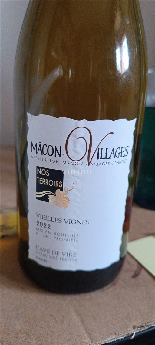 Borgoña Mâcon y Mâcon-villages Cave de Viré Vieilles Vignes 2022