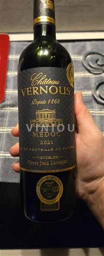 Burdeos Médoc Château Vernous 2021