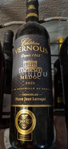 Bordeaux Médoc Château Vernous 2021