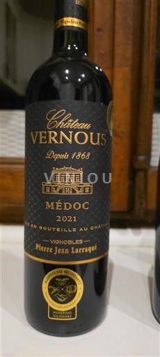 Bordeaux Médoc Château Vernous 2021