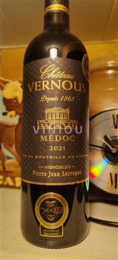 Bordeaux Médoc Château Vernous 2021