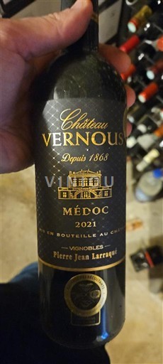 Bordeaux Médoc Château Vernous 2021