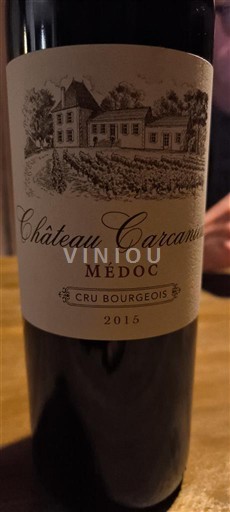 Bordeaux Médoc Château Carcanieux 2015