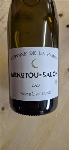 Valle del Loira Menetou-Salon Antoine de La Farge Première Lune 2023