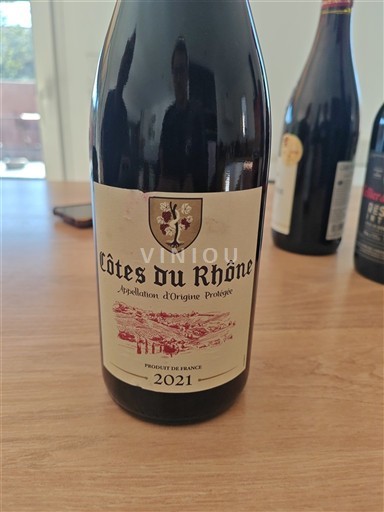 Rhônetal Côtes du Rhône Union des vignerons des Côtes du Rhône 2021