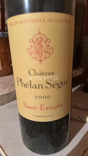 Bordeaux Saint-Estèphe Château Phélan Ségur 2006