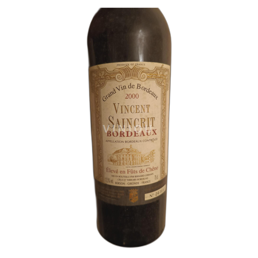Bordeaux Ospecificerad Vincent Saingrit 2000