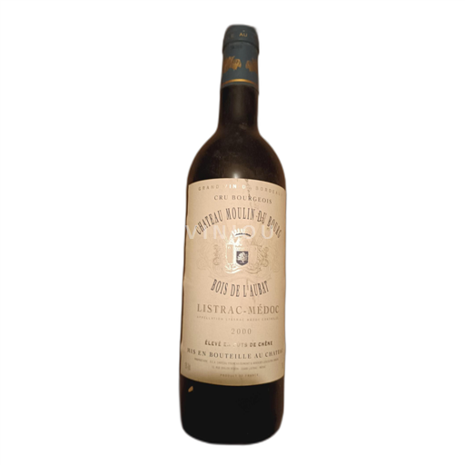 Bordeaux Listrac-Médoc Château Moulin du Bourg Bois de l'Aubat 2000