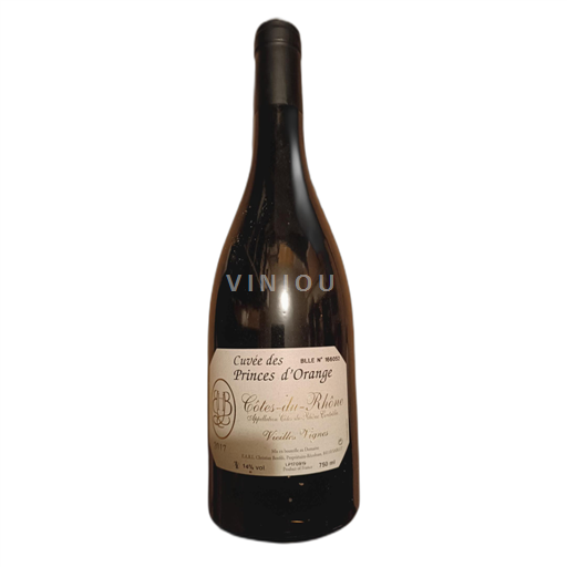 Thung lũng Rhône Côtes-du-rhône Cuvée des Princes d'Orange 2017