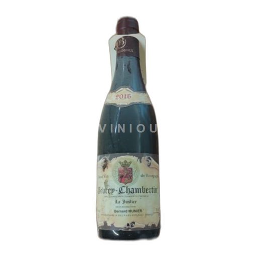 Bourgogne Gevrey-chambertin Bernard Munier La Justice 2016