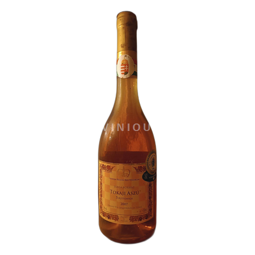 Tokaj Niet gespecificeerd Sárga Borház 5 Puttonyos 2007