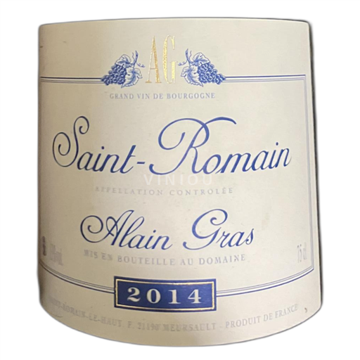 Borgogna Saint-Romain Alain Gras 2014