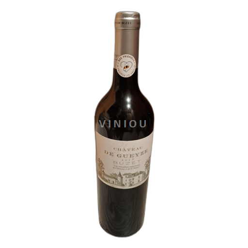 Vin Rouge sec Château Gueyze 2015 France Sud-Ouest Buzet AOC