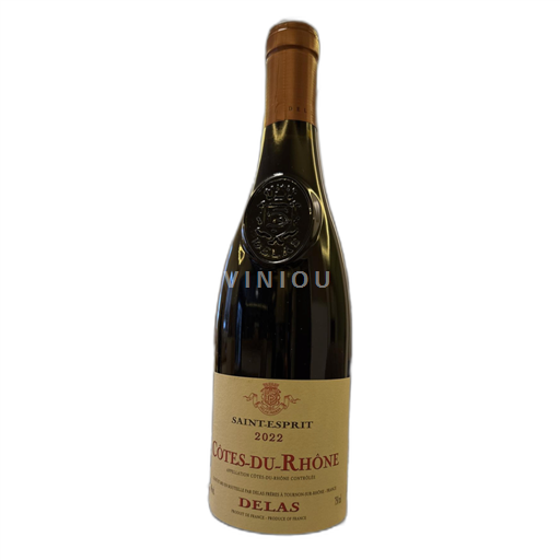 Rhônen laakso Côtes-du-rhône Delas Saint-Esprit 2022
