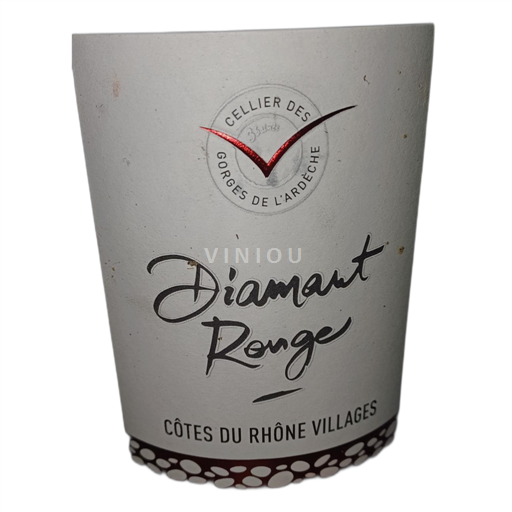 Rona dolina Côtes-du-Rhône-Villages Cellier des Gorges de l'Ardèche Diamant Rouge 2019