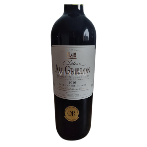 Bordeaux Bordeaux superiore Château Au Grillon André Mothes 2016