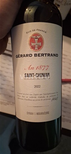 Langvedok Saint-Chinian Gérard Bertrand An 1877 2022