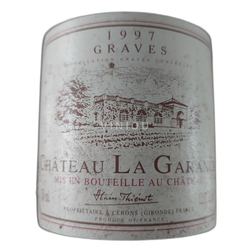 Bordeaux Graves Château La Garenne 1997
